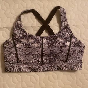 Zyia cobra metallic bra medium